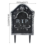1pc Halloween Plastic Tombstone