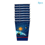 Solar System Galaxy Party Decor Disposable Tableware Kits