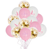15Pcs Colorful Confetti  Balloons  12inch