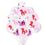 15Pcs Colorful Confetti  Balloons  12inch