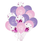 15Pcs Colorful Confetti  Balloons  12inch