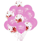 15Pcs Colorful Confetti  Balloons  12inch