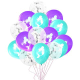 15Pcs Colorful Confetti  Balloons  12inch