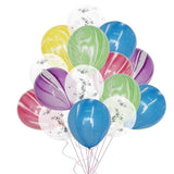 15Pcs Colorful Confetti  Balloons  12inch