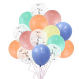 15Pcs Colorful Confetti  Balloons  12inch