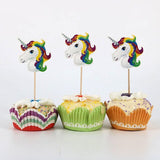 6pcs/lot Cartoon Unicorn Theme Party Paper Hats
