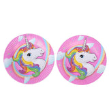 6pcs/lot Cartoon Unicorn Theme Party Paper Hats