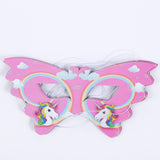6pcs/lot Cartoon Unicorn Theme Party Paper Hats