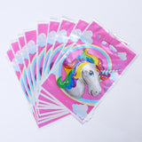 6pcs/lot Cartoon Unicorn Theme Party Paper Hats
