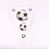 World Cup Football Paper Cupcake Set (12 wraps+12 topper)