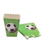 World Cup Football Paper Cupcake Set (12 wraps+12 topper)