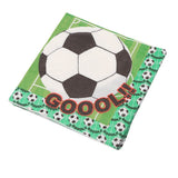 World Cup Football Paper Cupcake Set (12 wraps+12 topper)