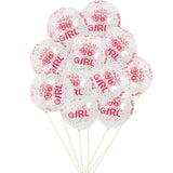 10pcs 12 inch Clear Transparent Polka Dots Balloons