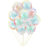 10pcs 12 inch Clear Transparent Polka Dots Balloons