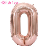 10pcs/set Gold Confetti Latex Balloons
