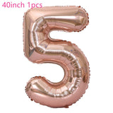 10pcs/set Gold Confetti Latex Balloons