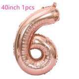 10pcs/set Gold Confetti Latex Balloons