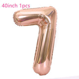 10pcs/set Gold Confetti Latex Balloons
