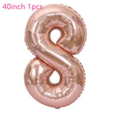 10pcs/set Gold Confetti Latex Balloons
