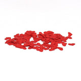 100pcs Heart Shape Fabric Petals