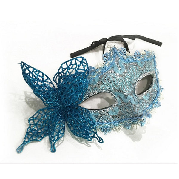 Half Face Masquerade Mask Theme Party
