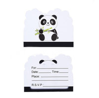 Cartoon Panda Theme Funny Plastic Roll Blowout Noise Makers