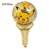 Cartoon Pikachu Pokemon Go Foil Balloons