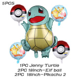 Cartoon Pikachu Pokemon Go Foil Balloons