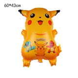 Cartoon Pikachu Pokemon Go Foil Balloons