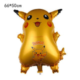 Cartoon Pikachu Pokemon Go Foil Balloons
