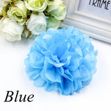 4" 6" 8" 10" 12" 14" Tissue Paper Pom Poms