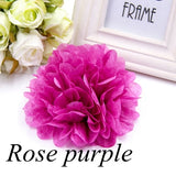 4" 6" 8" 10" 12" 14" Tissue Paper Pom Poms