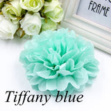 4" 6" 8" 10" 12" 14" Tissue Paper Pom Poms