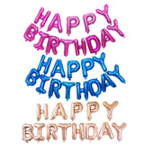 Letters HAPPY BIRTHDAY Foil Balloons