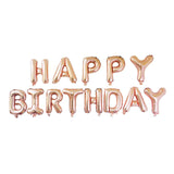 Letters HAPPY BIRTHDAY Foil Balloons