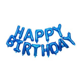 Letters HAPPY BIRTHDAY Foil Balloons