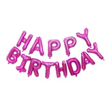 Letters HAPPY BIRTHDAY Foil Balloons