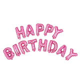 Letters HAPPY BIRTHDAY Foil Balloons