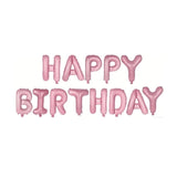 Letters HAPPY BIRTHDAY Foil Balloons