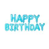 Letters HAPPY BIRTHDAY Foil Balloons