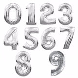 40 Inch 32inch 16 inch Rose Gold Silver Blue Pink Number Balloon