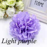 20pcs 6" (15cm) Tissue Paper Pompoms