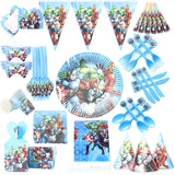 The Avengers Theme Cartoon Party Set