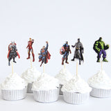 The Avengers Theme Cartoon Party Set