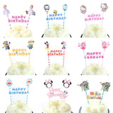 1set Mickey Minnie Mouse Theme Cupcake Topper Flags