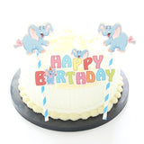 1set Mickey Minnie Mouse Theme Cupcake Topper Flags
