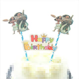 1set Mickey Minnie Mouse Theme Cupcake Topper Flags