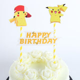 1set Mickey Minnie Mouse Theme Cupcake Topper Flags