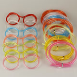 Soft Glasses Straw Unique Flexible Drinking Tube