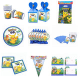 Pokemon Theme Cartoon Party Set Tableware